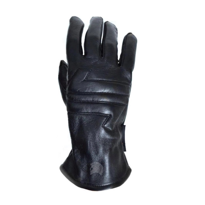 Gladiator Motorcycle Gauntlet Touring Gloves LEATHER Lined Warm Cool