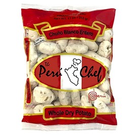 PeruChef Chuño Blanco Entero Peruano | White Whole Dry Potatoes 11 oz