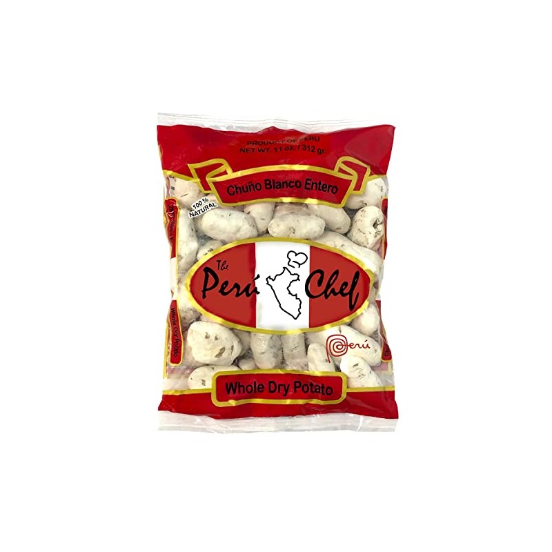 PeruChef Chuño Blanco Entero Peruano | White Whole Dry Potatoes