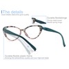 Progressive Multifocus Reading Glasses,Blue Light Blocking Readers Eyeglasses