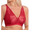 Curvy Kate Lace Daze Bralette, 36 F/FF, Lipstick Red