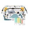 senya Travel Makeup Bag Cosmetic Bag Wide-open Pouch Toiletry bag