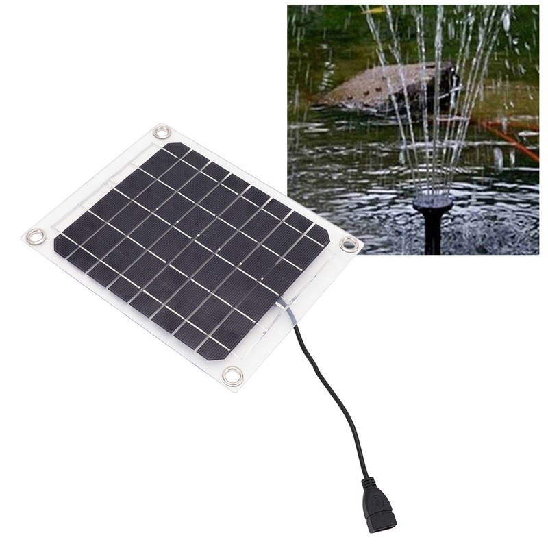 Solar Water Pump 5V 10W Monocrystalline Silicon IP65 Waterproof Solar