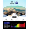 OutdoorMaster Falcon Ski Goggles Lens by ZEISS, OTG Snowboard Goggles