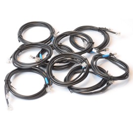 Dadusto 14201-10 Pack of 10 DHSG EHS Adapter Cable Length 150 cm Compatible Devices Jabra Engage 65 75