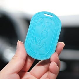 Bluebell and White Freesia Scented Hanging Pads for Wardrobe, Bedroom, Living Room, Car Vent (Bluebell, Blue)