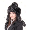 Futrzane Classic Ear Flaps Hat - Fur Trapper Hat for