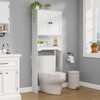 RRX Over The Toilet Storage Cabinet,Bathroom Above Toilet Cabinets Organizer,