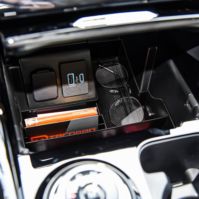 TACOBRO Center Console Tray Compatible with Ford Explorer 2020 2021