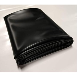 USA Pond Products' - 3x10 Black Pond Liner-3'W x 10'L (0.91m x 3.05m) in 20-mil Black PVC (0.50mm)-Fish/Plant Friendly for Koi Ponds, Streams & Water Gardens
