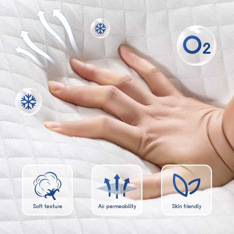Twin Mattress 6 inch Gel Memory Foam Mattress Queen Mattresses