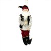 Northlight 22" Black and Red Poseable Whimsical Elf Christmas Figurine