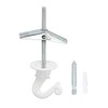 YOKIVE 4 Set Ceiling Hook Kit, Heavy Swag Hanging Hook