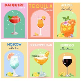 lxmydm Paint by Numbers Adult Cocktail Glass DIY Digital Oil Painting Premium Brush HD Canvas Polypropylene Colors as Gifts 20x30