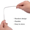 4 PCS Soap Swirl Tools, Bendable Adjustable Hanger Wire DIY