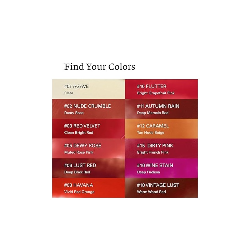 Melixir [Melixir]Vegan Lip Butter (12 colors)
