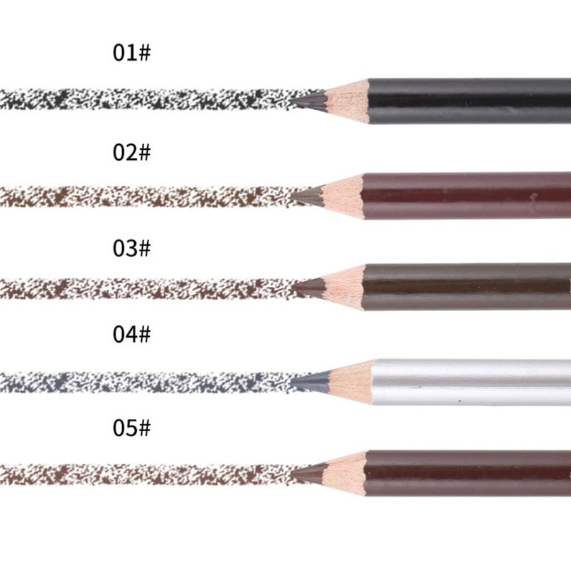 FOMIYES 2pcs Eyeshadow Pencil Eyebrow Filler Eyebrow Pencils Waterproof Eyebrow
