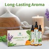 ORIENTLEAF Essential Oils Set for Diffusers, Fragrance, Aromatherapy Gifts for