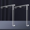 8 Pieces Valance Clips Vertical Blind Clear Valance Clip Bracket