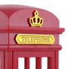 Creative Retro Classic Telephone Booth Night Light Touch Sensor Dimmable