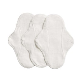 IMSEVIMSE Pantiliners Active, Organic Cotton, Natural (Pack of 3)