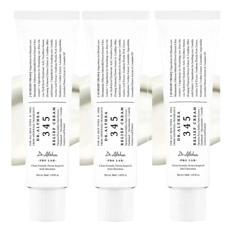 Crema De Alivio Dr. Althea 345, Crema Facial Coreana3 Unida