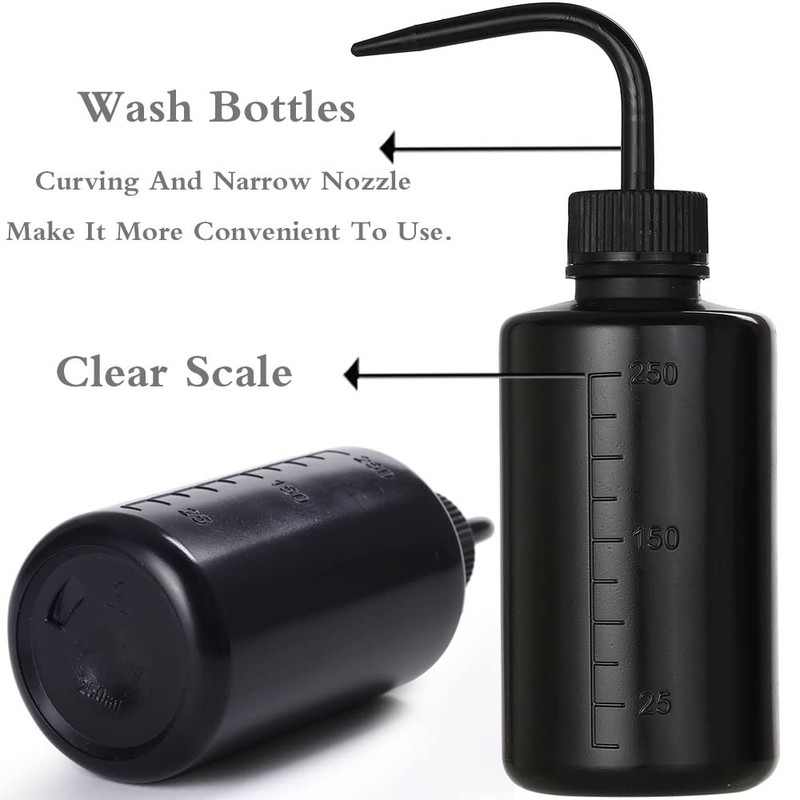 HOOMBOOM 2Pcs 8oz Bottles | ABS Material Water Squirt Bottles