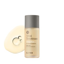 Blithe Asian Skincare 5 Roots Clear Essence Lotion for Dry Skin - Hydrating Face Essence Rice Water, Damage Barrier Repair, Amino Acids, Antioxidants, Korean Combination Face Moisturizer, 1.83 Oz