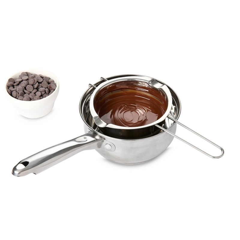 Mrs. Anderson’s Baking Chocolate Melting Pot with Pour Spouts, Heavyweight