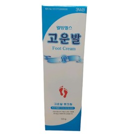 Wellbeing Health Gounbal Foot Cream 120g Tube Type / 웰빙헬스 고운발 풋크림 120g 튜브형
