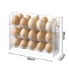 Egg Holder for the Fridge, 30 Egg Storage Containers for