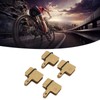 4 Pair Bike Brake Pads with Installation Tools Metal Reliable