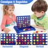 VOAOV Juego de Mesa, Juego Cuatro En Línea para Niños,