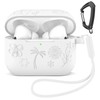 MATEPROX Flower Design Compatible with AirPods Pro 3 Case with