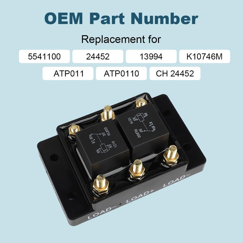 VANJING Forward and Reverse Relay Module Compatible with Tarp Motor,
