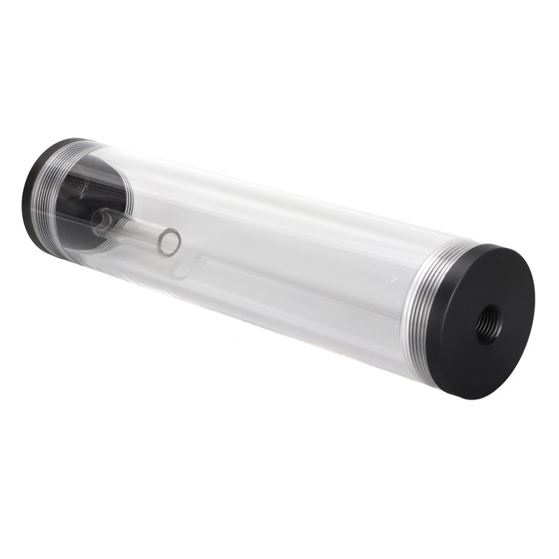 Water Cooling Reservoir 210mm/8.3in Length Acrylic Plastic Material 3 Holes