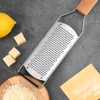 Kitchen Cheese Grater Lemon Zester Flat Handheld Grater Ergonomic Natural