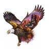 Quordle Puzzles Striking American Eagl Wooden Jigsaw Fabulous Gift Puzzle