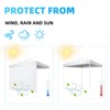 Joramoy Instant Canopy Sunwall 10×10 for Pop Up Canopy, Waterproof,