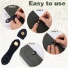 Joez Wonderful 8 Sets Leather Snap Buckles Snap Button Closure,
