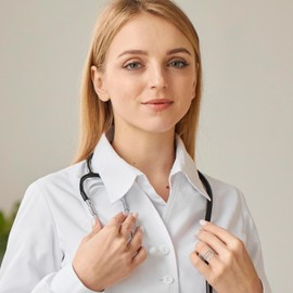 BEILIN Stethoscope Rings for Women Doctor Nurse Medical Student RN Nurse Week Gifts