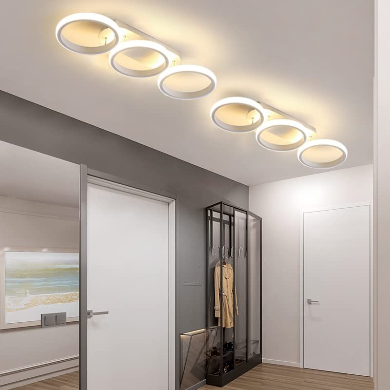 LED Ceiling Light with Motion Sensor Modern Hallway Ceiling Light