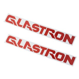 2pcs Vinyl Glastron Boats Decal Replacement for Glastron Boat Outboard Motor Stickers (Red)