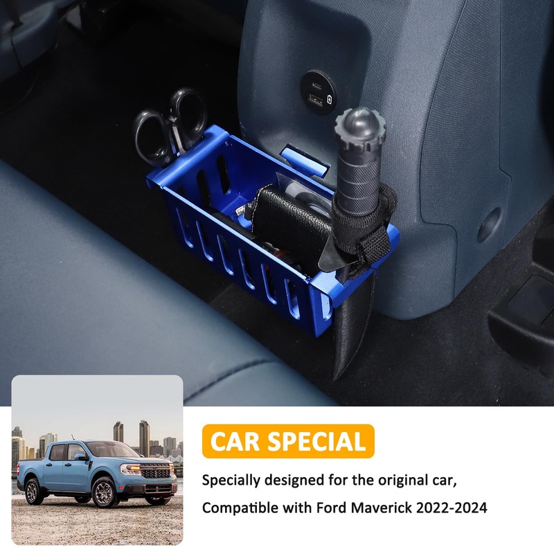 Daeiclru Car Rear Seat Expander Organizer Compatible with Ford Maverick