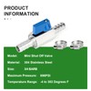TAISHER 1PCS 304 Stainless Steel 3/4" Mini Ball Valve Shut