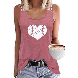 Baseball Mom Tank Tops Baseball Mama T Shirt Rub Some Dirt On It Vest Baseball Love Graphic Sleeveless Tee