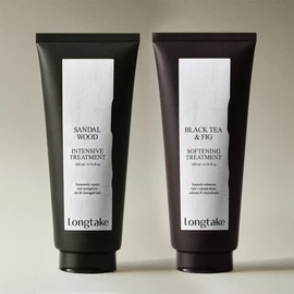 Longtake Treatment 200mL [SANDALWOOD / BLACK TEA & FIG]  - #BLACK TEA & FIG Softening