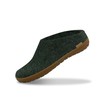Glerups 100% quality wool mix Slipper with rubber sole -
