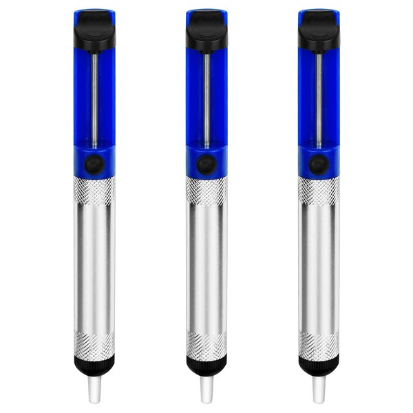 3 Pcs Blue Desoldering Wick, Solder Sucker Desoldering with 2.5mm