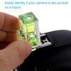 PATIKIL Camera Level Hot Shoe Cover Set 1 Axis Universal